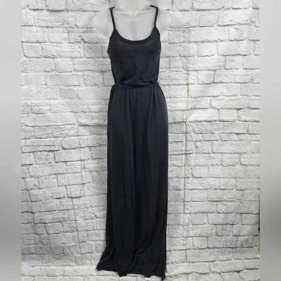 chaser maxi dress Chaser Getaway Future Grey Maxi Dress M